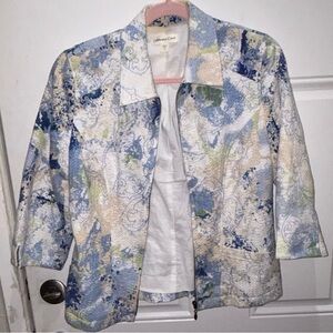 Coldwater Creek Women's Multicolor Blazer box Ao